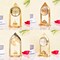 Vastu Pillar Pyramid and Shri Yantra with Magnifying Glass 3 Layer Shree Yantra Wish Pyramid for Good Luck Home Office Decor - Perfect for Meditation Spaces (8 x 4 Inch)
